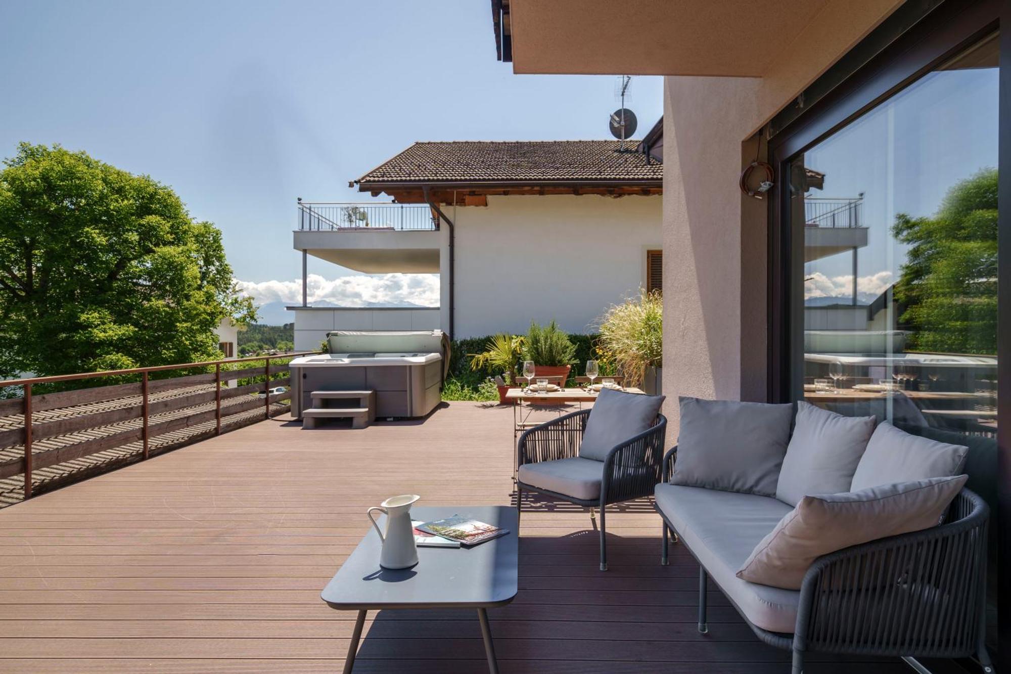 Mountain View Suites Tisens Exterior photo