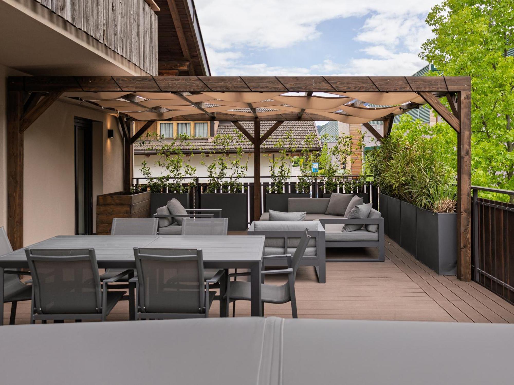 Mountain View Suites Tisens Exterior photo